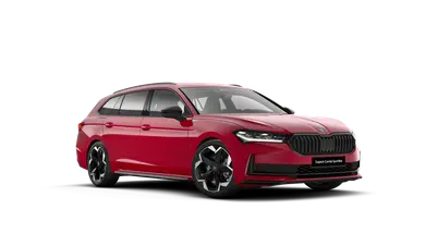 Superb Combi Sportline – Zepředu