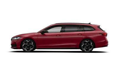 Superb Combi Sportline – Z boku