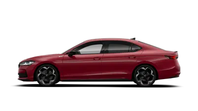 Superb Sportline – Z boku