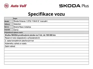 Škoda Octavia Selection