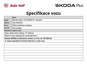 Škoda Scala Top Selection