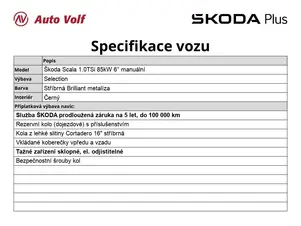 Škoda Scala Selection