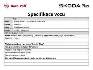 Škoda Scala Selection