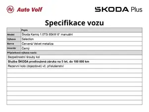 Škoda Kamiq Selection