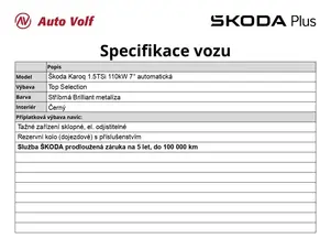 Škoda Karoq Top Selection