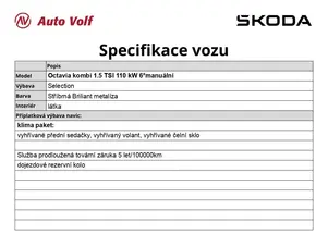 Škoda Octavia Selection