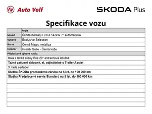 Škoda Kodiaq Exclusive Selection
