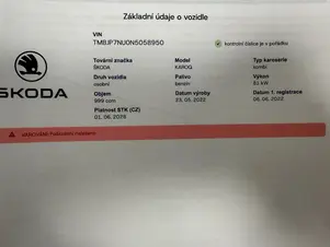 Škoda Karoq Style