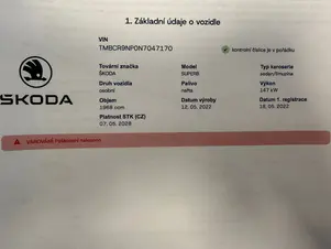 Škoda Superb Style